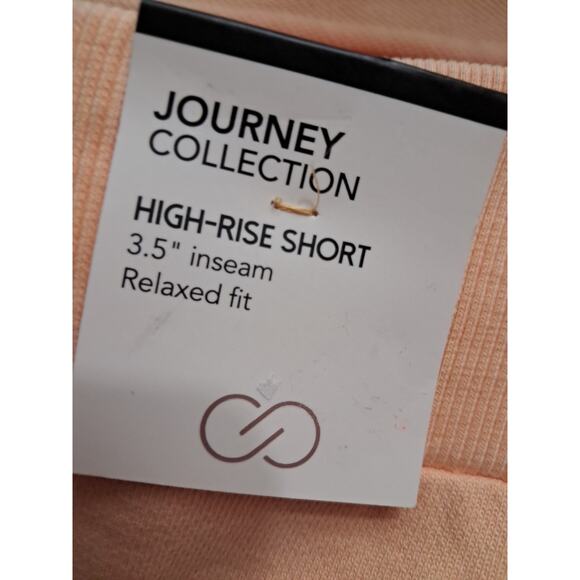 Journey Collection High Rise Shorts Womens Size XXL Peach Color - Picture 5 of 7